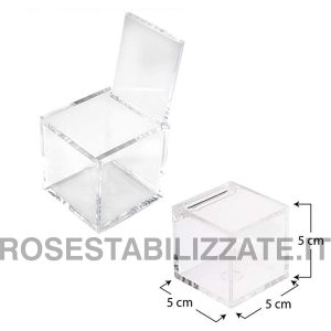 Cubi Plexiglass 5x5x5 ( box 25 pz )
